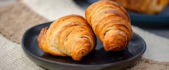 Golden butter croissant